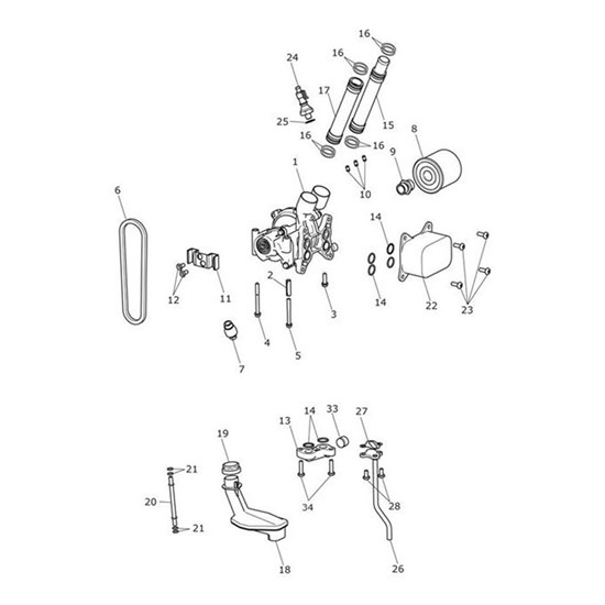 Bild von Gasket, Breather Drain