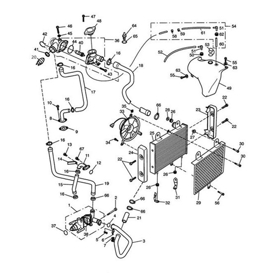 Bild von Gasket, Cyl Head Outlet