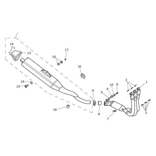 Bild von Gasket, Exhaust Header