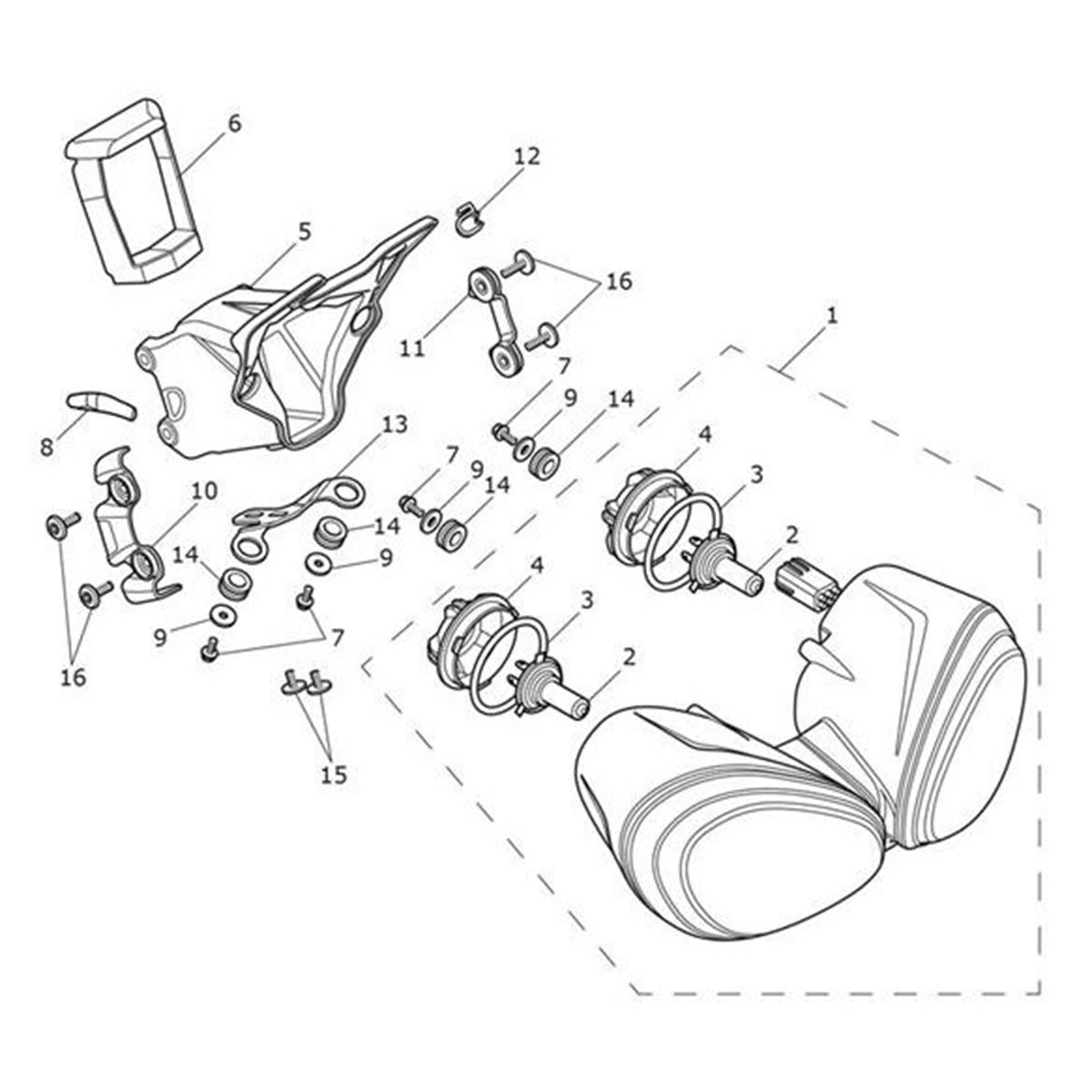 Bild von Gasket, Front Subframe