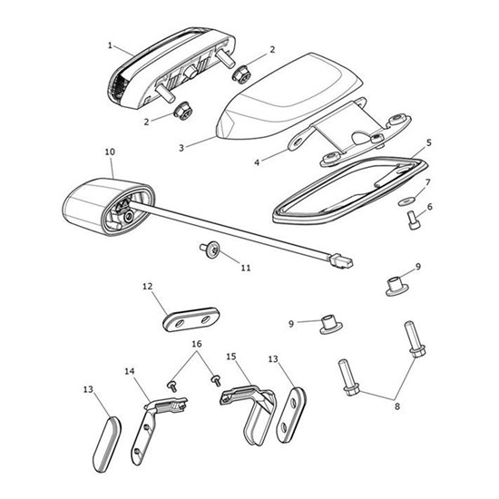 Bild von Gasket, Light Plinth, Rubber