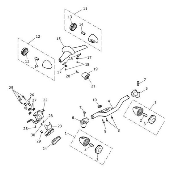 Bild von Gasket, Number Plate cover