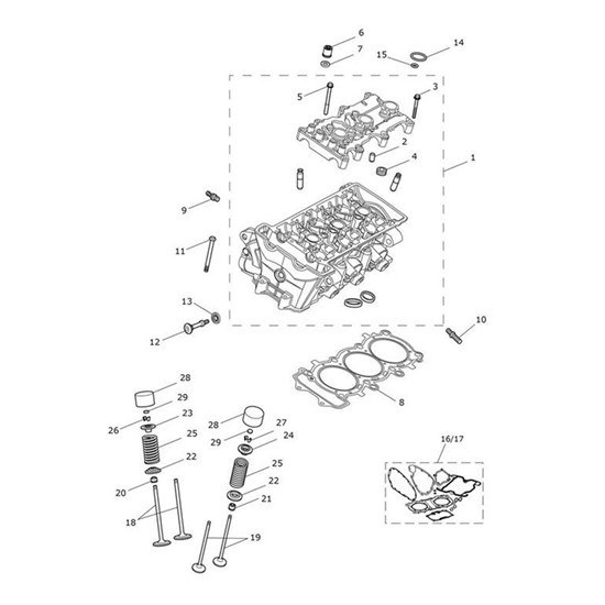 Bild von Gasket Kit, Cyl Head