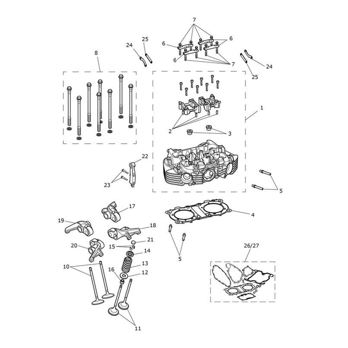 Picture of Gasket Kit, Cyl Head