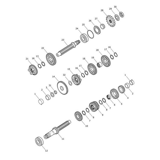 Bild von Gear, Input, Fifth