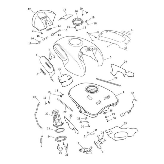 Bild von Grommet, Castellated