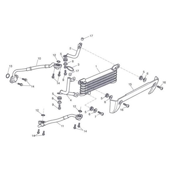 Bild von HALTER LINKS OELKUEHLER