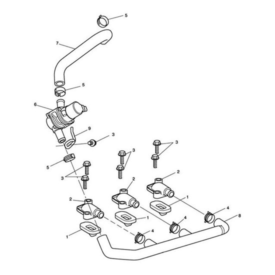 Bild von HALTERUNG, MAGNETVENTIL