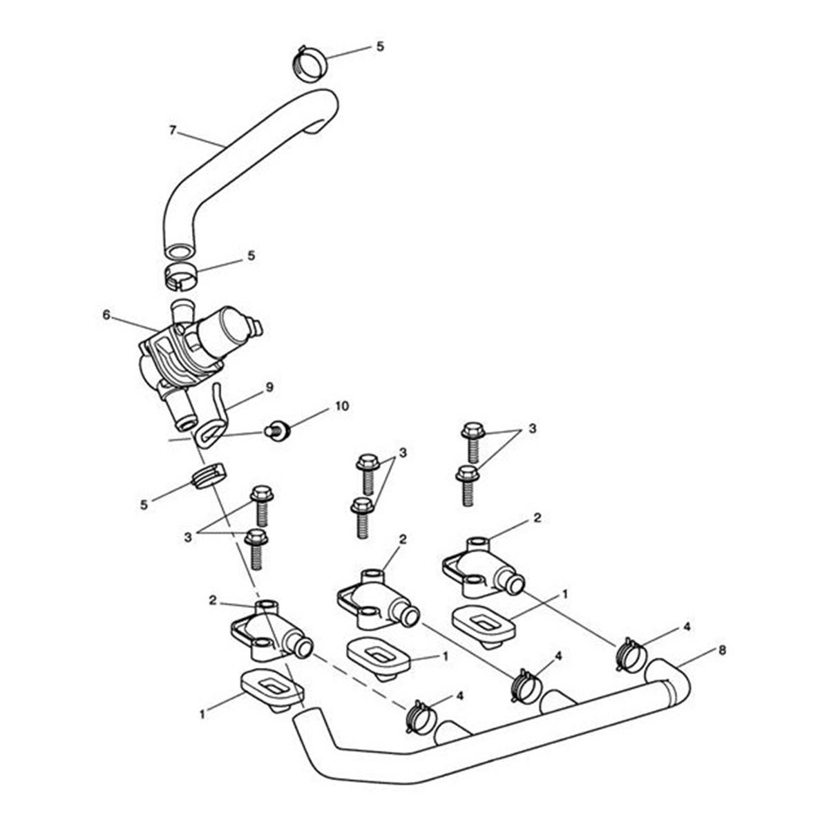 Bild von HALTERUNG, MAGNETVENTIL