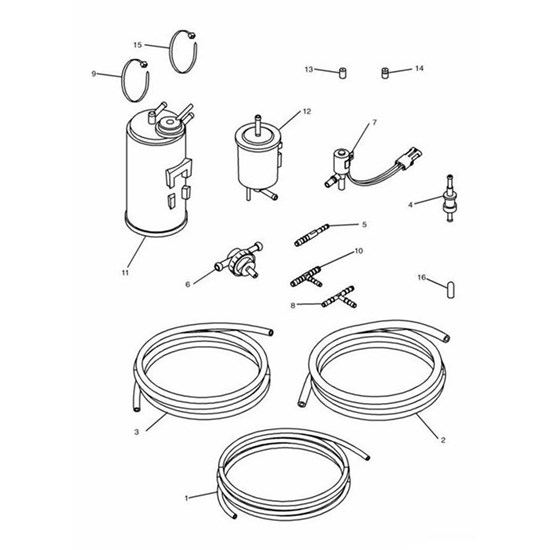 Bild von HOSE,TWIN WALL,NBR/CSM 4.2X7.0