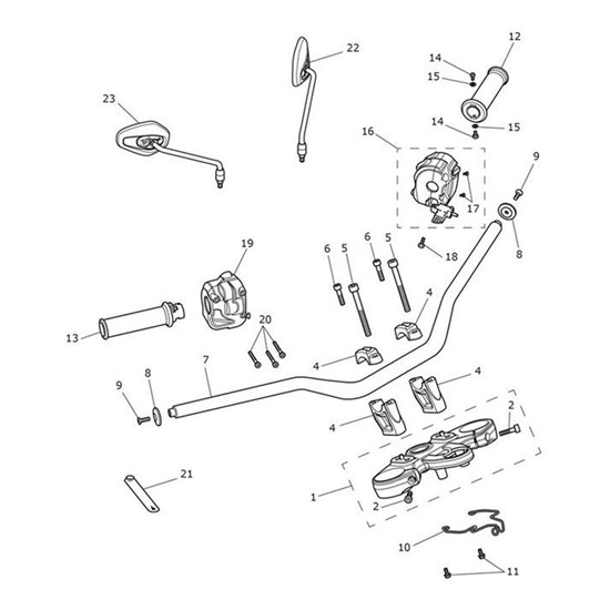 Bild von Handlebar, Aluminium