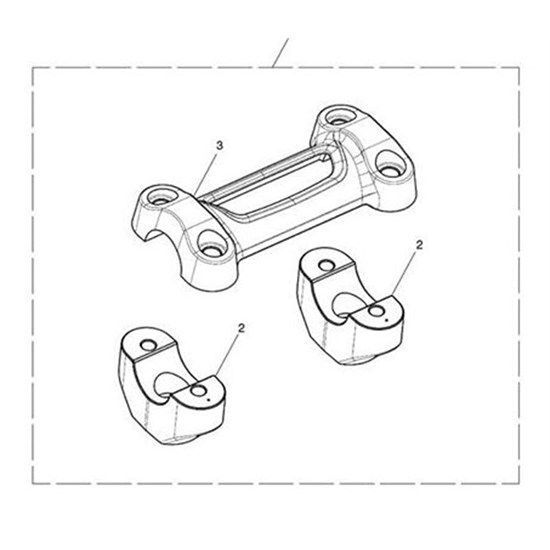 Bild von Handlebar Clamp, Linked