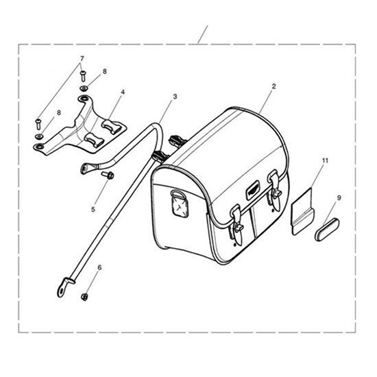 Bild von Harness, LH, Pannier