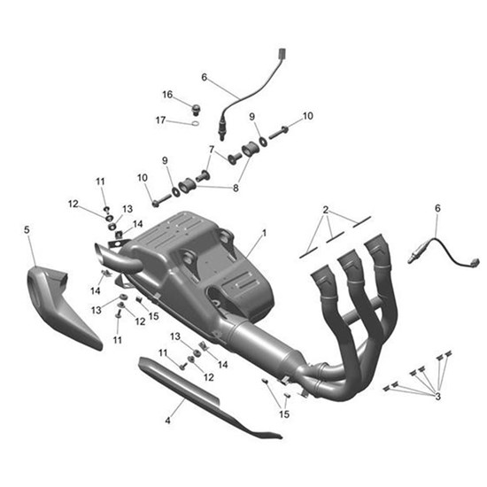 Bild von Header & Silencer Assembly