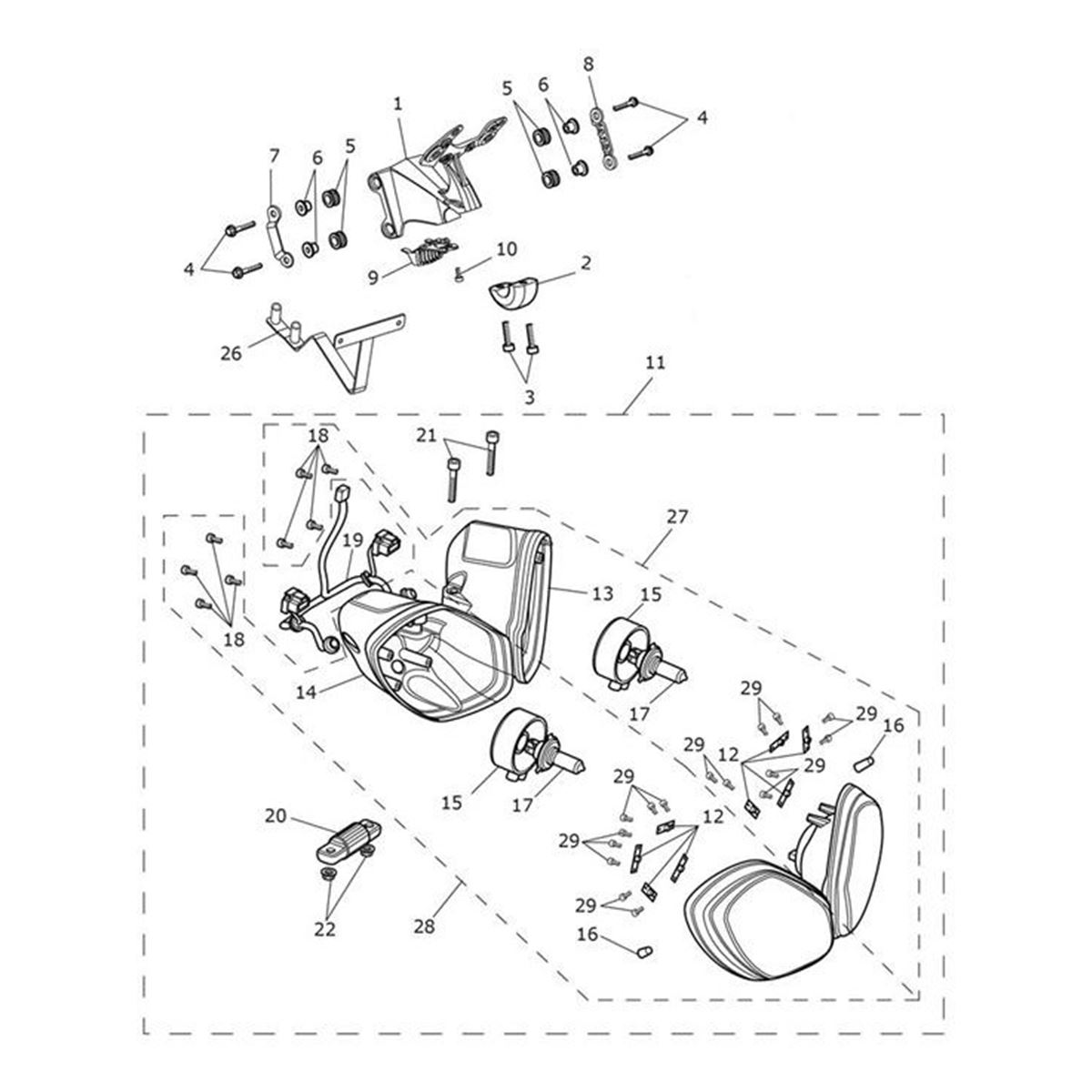 Bild von Headlight Pivot