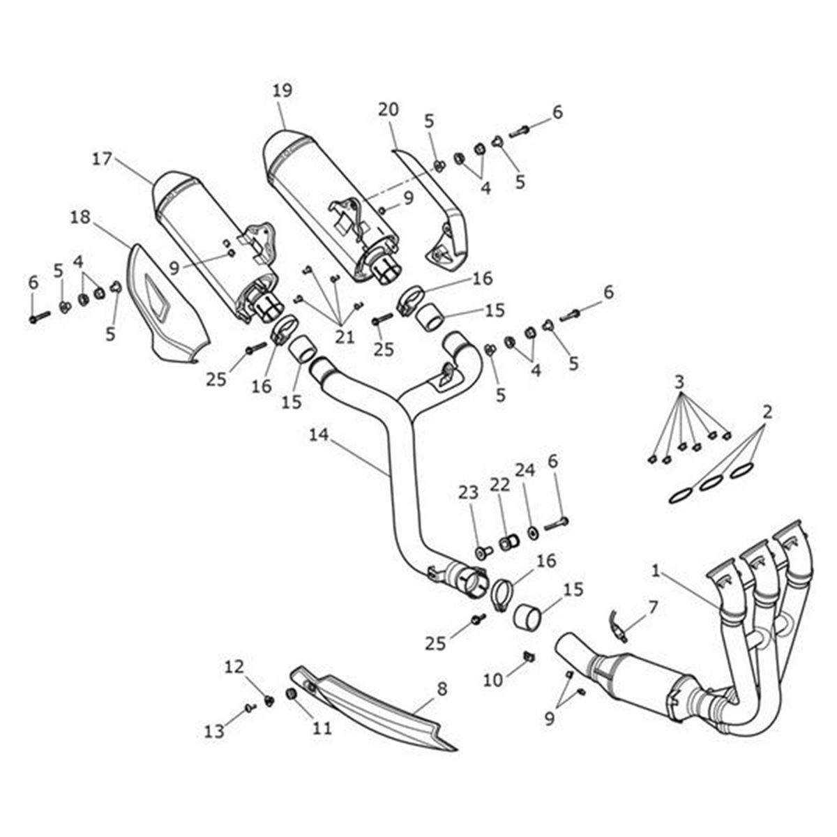 Bild von Heat Shield, Silencer, LH