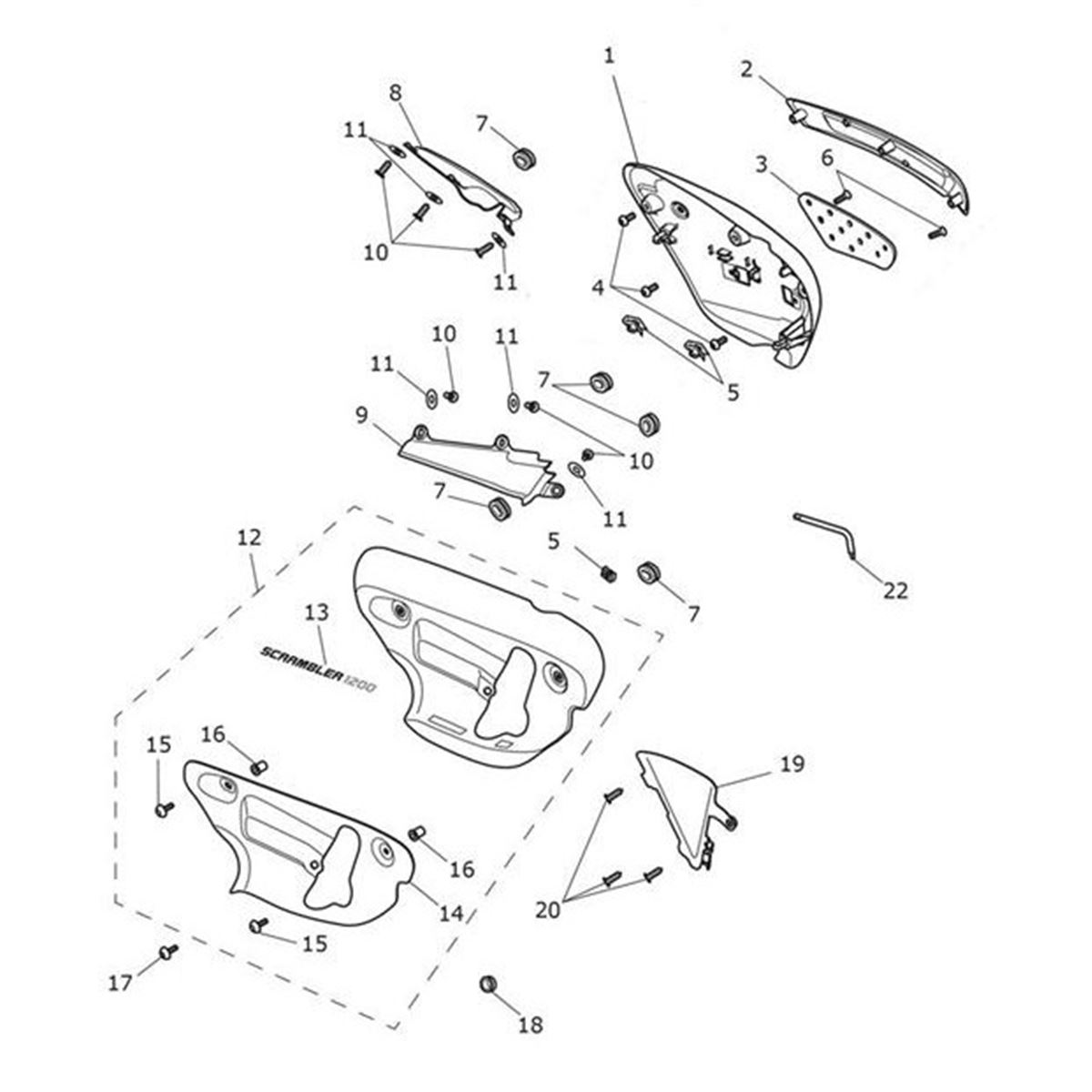 Bild von Heatshield, Sidepanel, RH