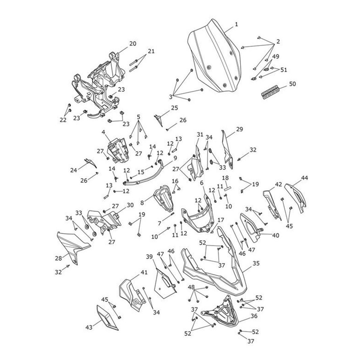Bild von High Mudguard, Matt Khaki