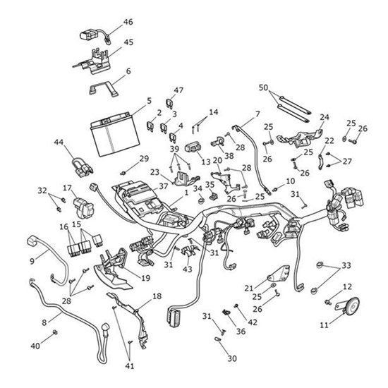 Bild von Horn Assy, 76mm
