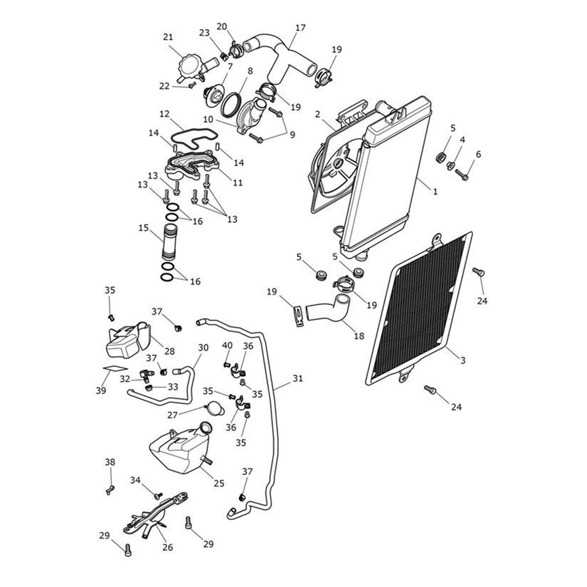 Bild von Hose, Expansion Tank