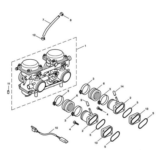 Bild von Hose, Fuel, Twin Wall