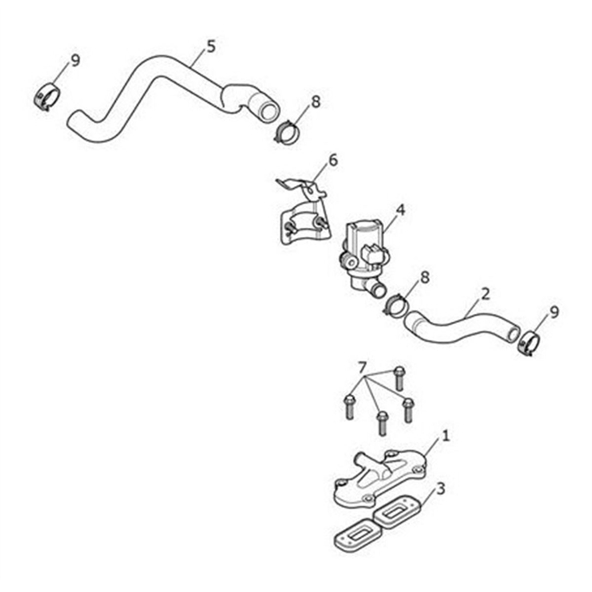 Bild von Hose, SAI, Airbox