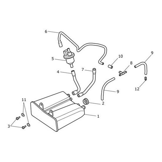 Bild von Hose, Solenoid to Throttle Body