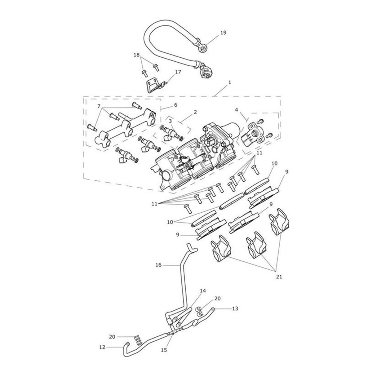 Bild von Hose Assembly, Fuel Feed