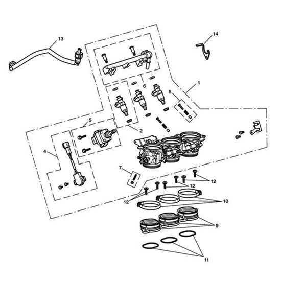 Bild von Hose Assy, Fuel Feed, Rubber