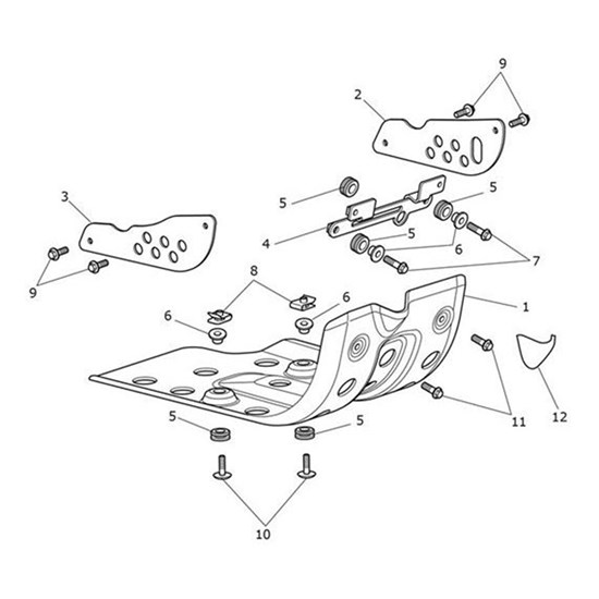 Bild von Hose Guard, Bash Plate