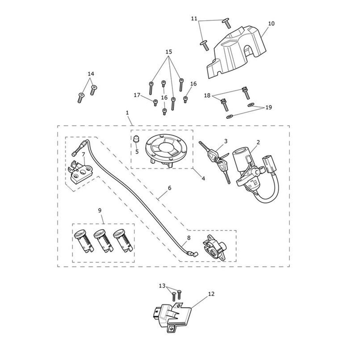 Bild von Immobiliser ECU, RF 434