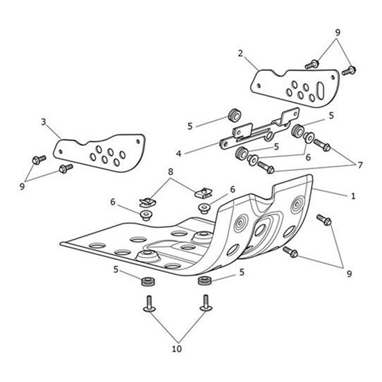 Bild von Infill, Bash Plate, RH