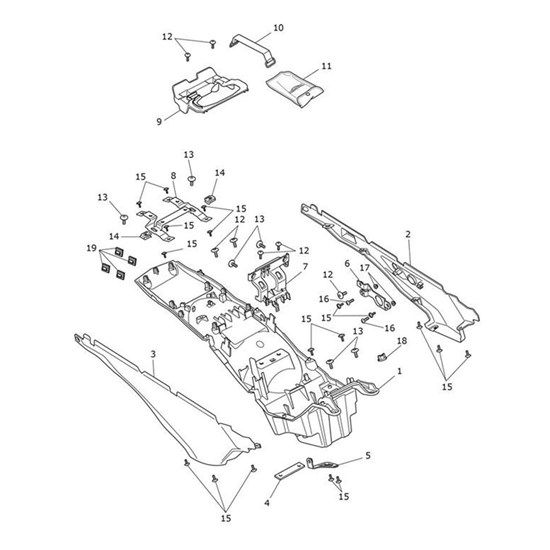 Bild von Inner Mudguard Cover