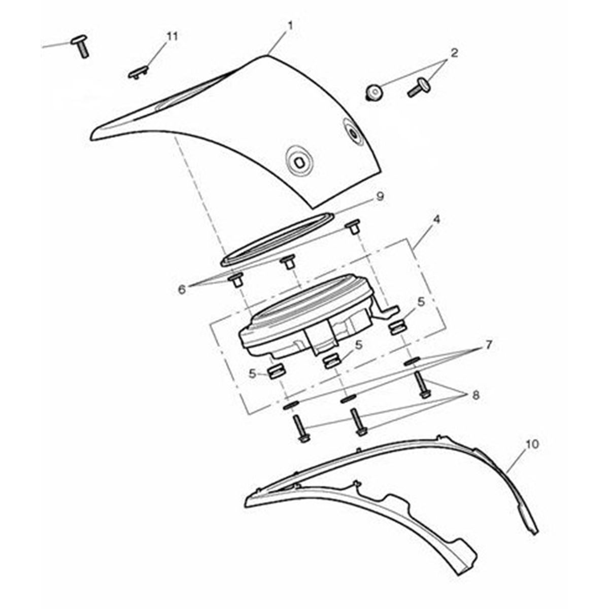 Bild von Instrument Assy, KPH