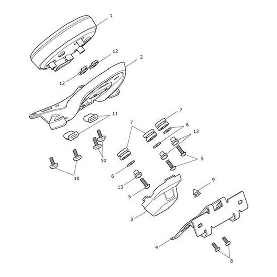 Bild von Instrument Pack, KMH, EU