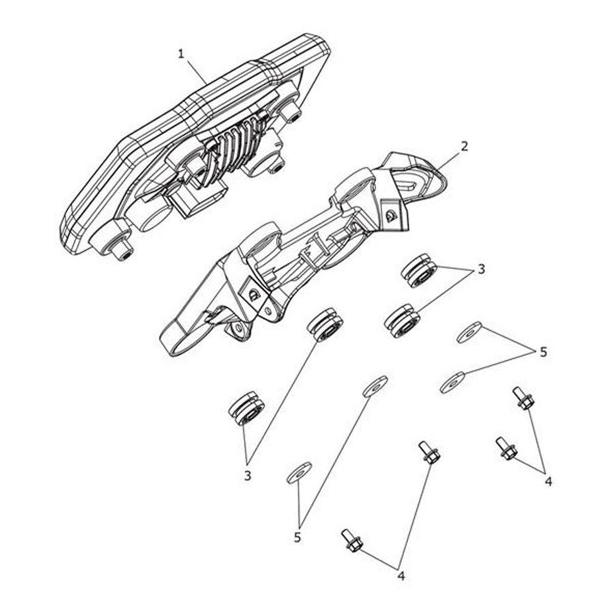 Bild von Instrument Pack, TFT, KMH, CA