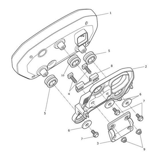 Bild von Instrument Pack, TFT, KMH, EU