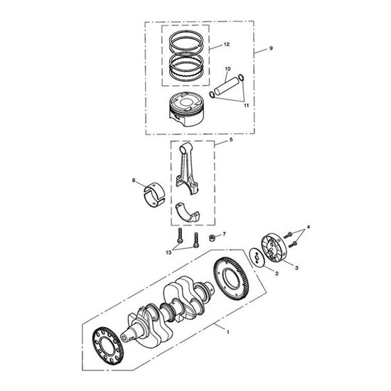 Bild von KOLBEN, BAUGRUPPE, 90.0 mm