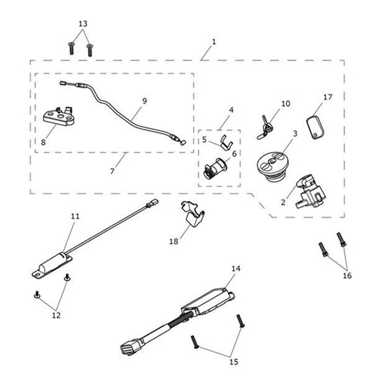 Bild von Key, Blank, Immobiliser, Type 3, Modern