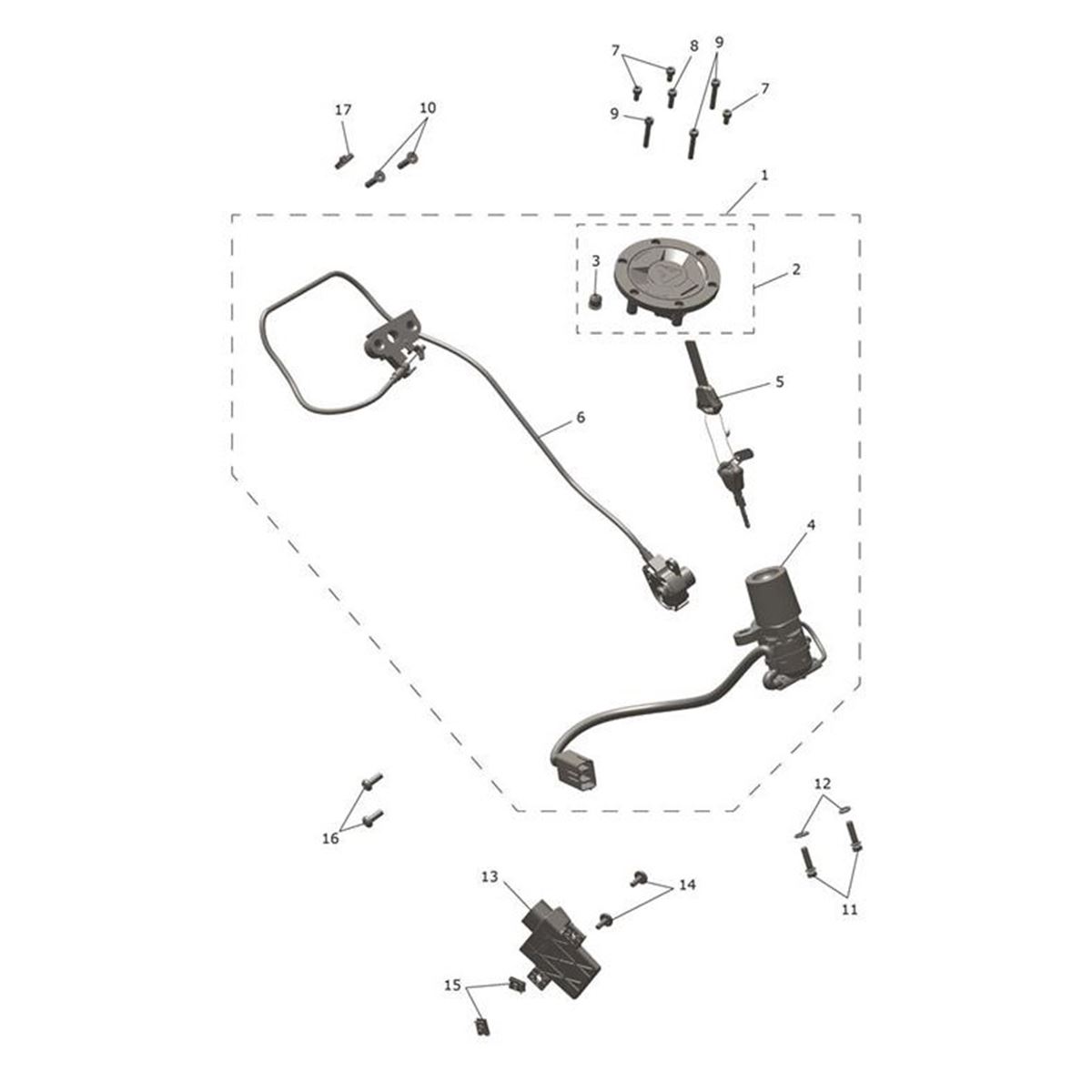 Bild von Key, Blank, Immobiliser
