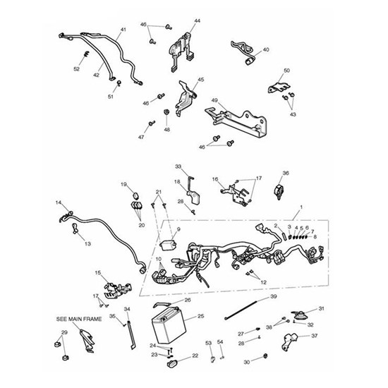 Bild von Kit, ABS Harness & Gear Sensor