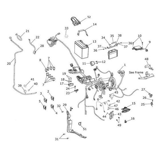 Bild von Kit, ABS Harness & Gear Sensor