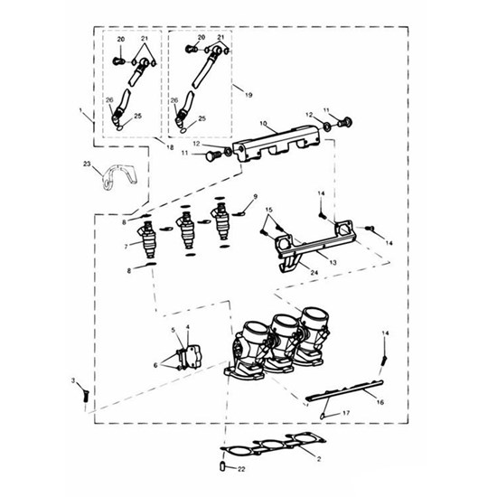 Bild von Kit, Connector, fuel, 6.0