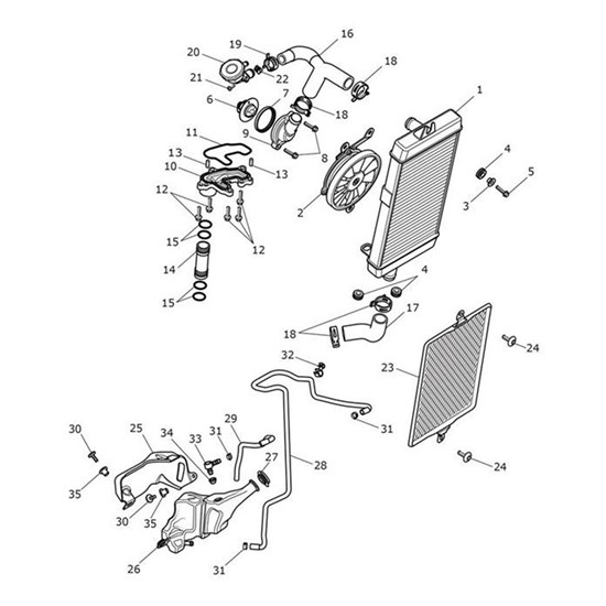 Bild von Kit, Expansion Tank Cover