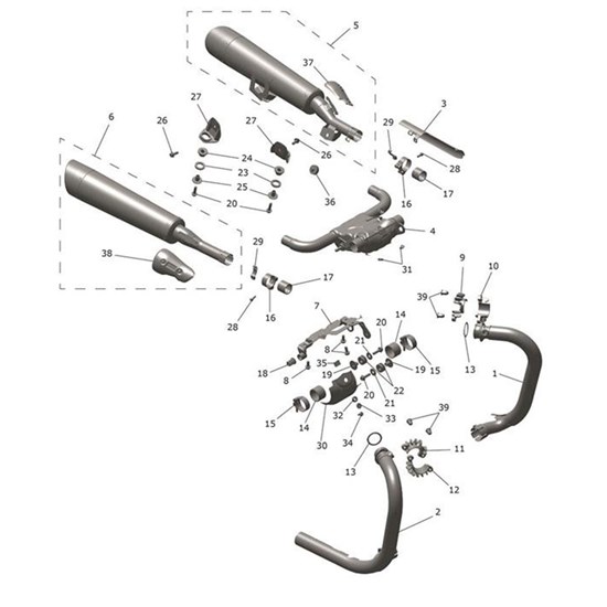 Bild von Kit, Heatshield, RH