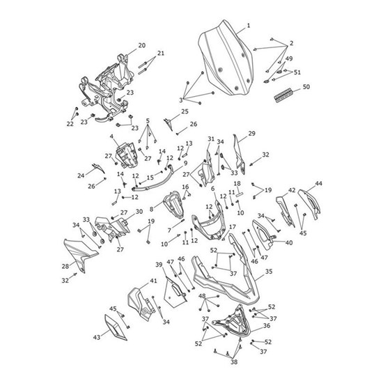 Bild von Kit, High Mudguard, Crystal White