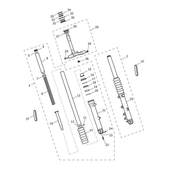 Bild von Kit, Lower Yoke Assy