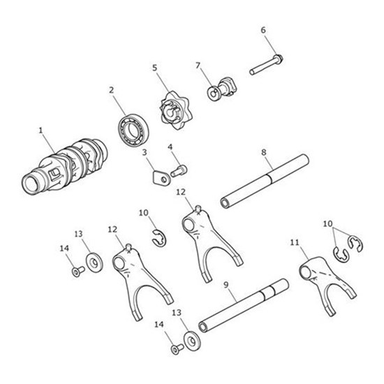 Bild von Kit, Selector Mechanism, Spares