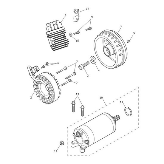 Bild von Kit, Stator, Alternator