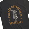 Bild von LADIES BONNEVILLE T120 T-SHIRT BLACK